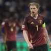 BELGIO, De Bruyne chiede riposo al ct: salta sfide a Italia