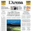 L'ARENA, In prima pagina: "L'Hellas cerca punti a Firenze"