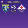 FROSINONE-FIORENTINA 1-1: RIVIVI IL LIVE FV