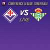 Fiorentina-Betis, semifinale di Conference League: tra poco il calcio d'inizio al Franchi