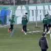 Finito l'allenamento, il Panathinaikos va in ritiro: ecco le immagini