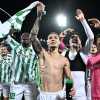 Real Betis, le immagini dei festeggiamenti al Benito Villamarin