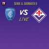 EMPOLI-FIORENTINA 0-0, Rivivi il live di FV