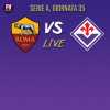 Roma-Fiorentina, tra poco il calcio d'inizio all'Olimpico