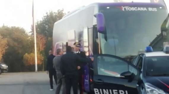 VIDEO FV, La squadra parte per Bologna dal c.s