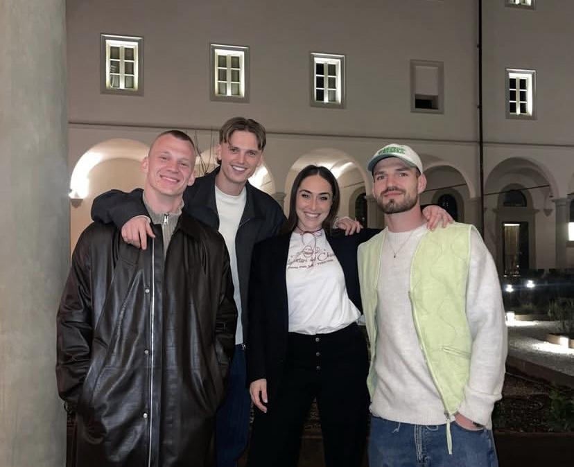 Serata insieme per tre giocatori della Fiorentina: la foto