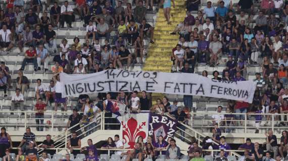 FIO-ATA, Pochi i tifosi viola presenti allo stadio