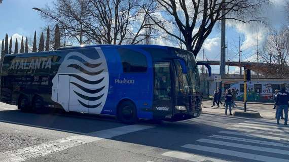 FOTO-VIDEO FV, Atalanta è arrivata al Franchi