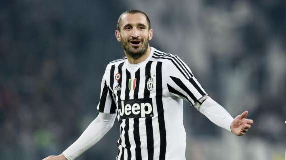 CHIELLINI, Out 20 giorni: può saltare la gara coi viola