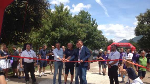 FOTO-VIDEO FV, Pioli inaugura il Viola Village