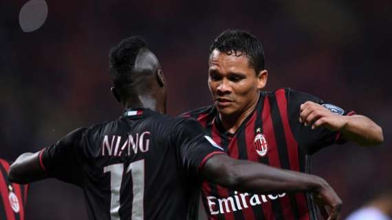 MILAN-LAZIO 2-0, A San Siro decidono Bacca e Niang