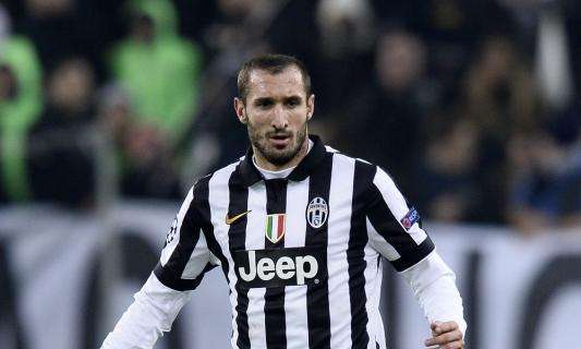 SERIE A, Juventus, niente prova tv per Chiellini