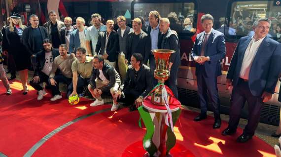 FOTO-VIDEO FV, La Coppa Italia è arrivata a Roma