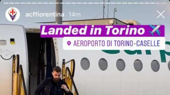 VIDEO, I Viola sono atterrati a Torino. Ora...