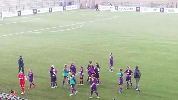 ACF WOMEN'S, Finisce in pareggio: 1-1 col Milan