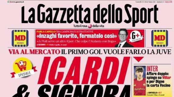 RASSEGNA STAMPA, Le prime pagine dei giornali