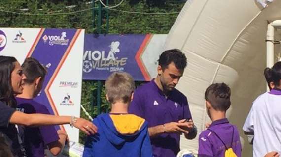 FOTO E VIDEO FV, La Fiorentina saluta Moena