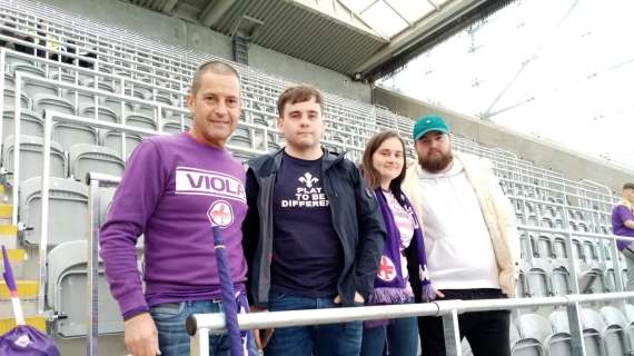 FOTO FV, Ecco alcuni tifosi Viola presenti al St James Park