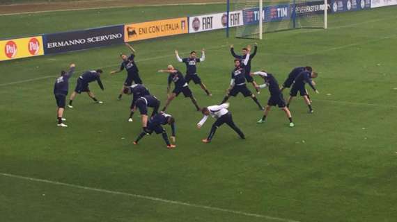 FOTO-VIDEO FV, Astori in campo, Berna in palestra