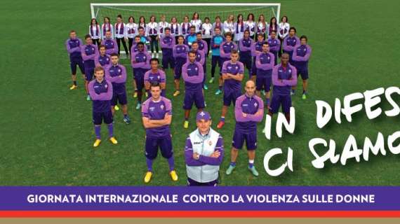 ACF, Fiorentina contro la violenza sulle donne