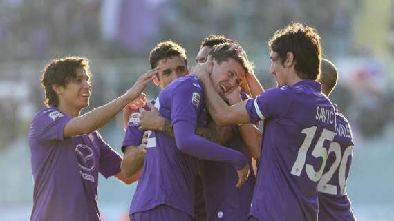 FIO-BOL 2-0, Primo tempo show dei viola