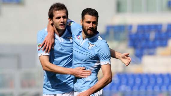 SERIE A, Lazio-Samp 2-0: decidono Candreva e Lulic