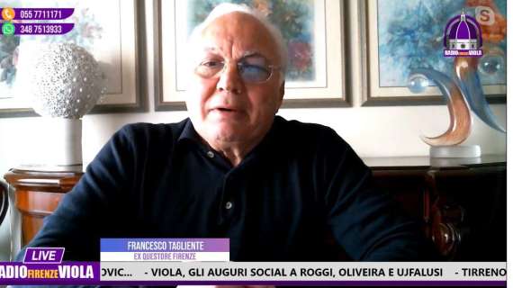 TAGLIENTE A RFV, Tifo viola tutt'altro che violento