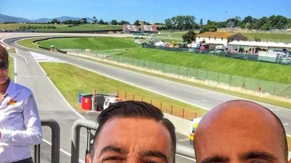 FOTO, Anche Borja Valero al Mugello per la Moto GP