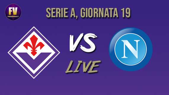 FIORENTINA-NAPOLI 0-3: RIVIVI IL LIVE DI FV