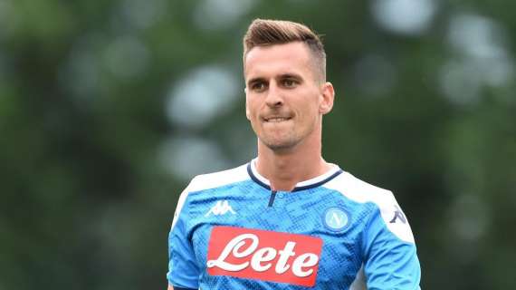 NAPOLI, Report dell'allenamento: Milik a parte