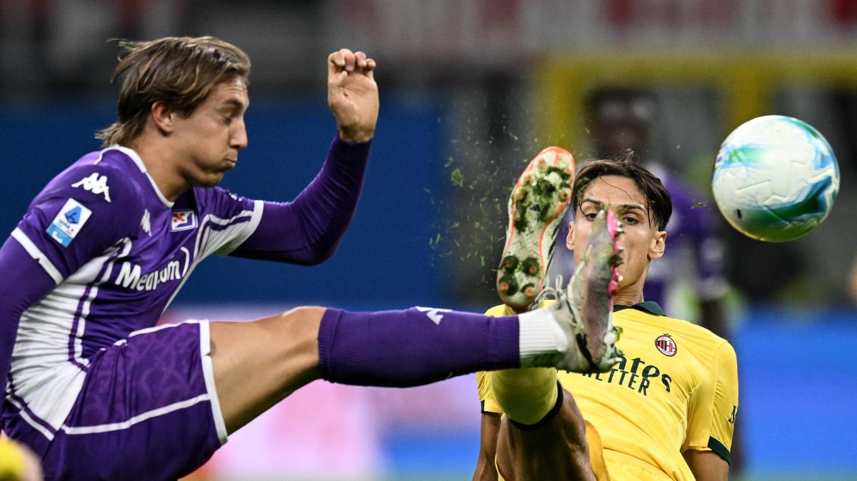 Milan-Fiorentina, nel primo tempo nessun tiro in porta. 0-0 dopo 45 minuti