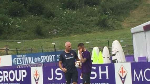 BIRAGHI, Primo allenamento col pallone