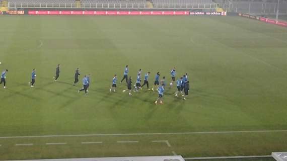 FOTO FV, Dnipro in campo per la rifinitura