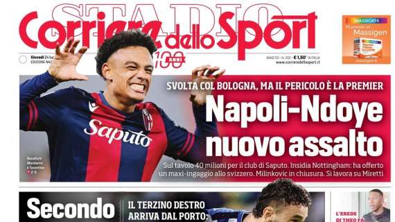 Rassegna stampa, Le prime pagine dei quotidiani di oggi