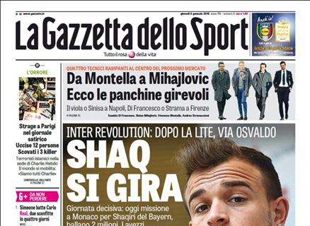 GAZZETTA, Di Francesco o Strama il dopo Montella