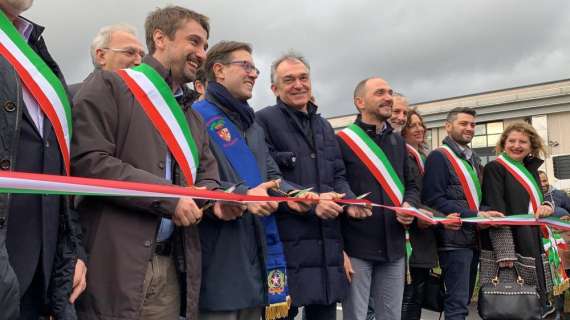 VIDEO FV, Inaugurata opera di scavalco A1 a Sesto