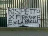 STRISCIONE, Rispetto per Firenze e per la maglia