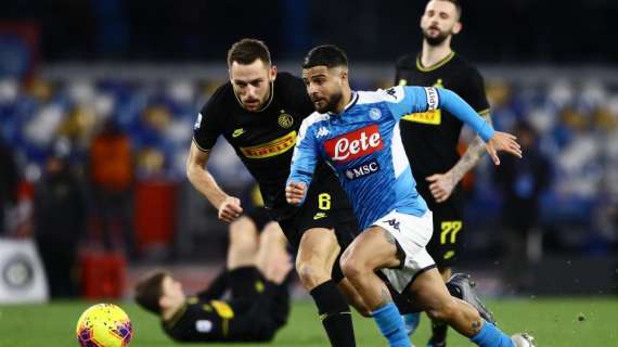 NAPOLI-INTER, Le formazioni ufficiali del match