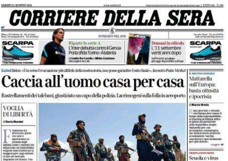 RASSEGNA STAMPA, Le prime pagine dei giornali