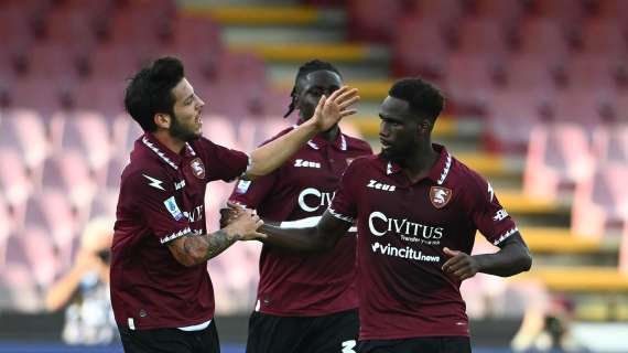 SALERNITANA, Domani in campo: Dia ok per i viola