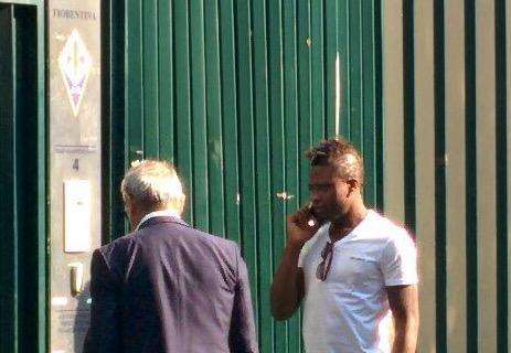 FOTO FV, Anche Salifu fa visita alla Fiorentina in sede