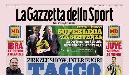 RASSEGNA STAMPA, Le prime pagine dei quotidiani