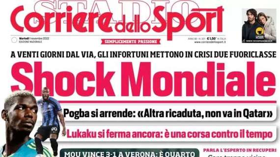 RASSEGNA STAMPA, Le prime pagine dei giornali