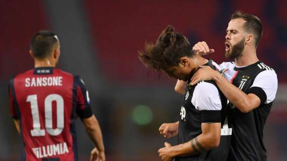 SERIE A, Ronaldo e Dybala: 2-0 Juventus a Bologna