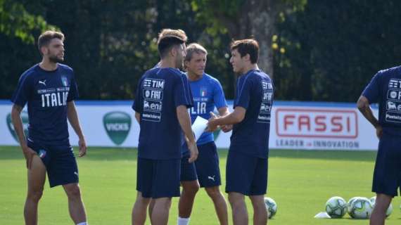 FOTO FV, I violazzurri in campo. Poi palestra