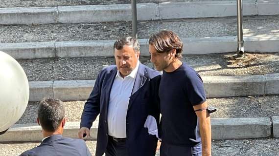 FOTO FV, In tribuna al Bozzi anche Barone e Minieri