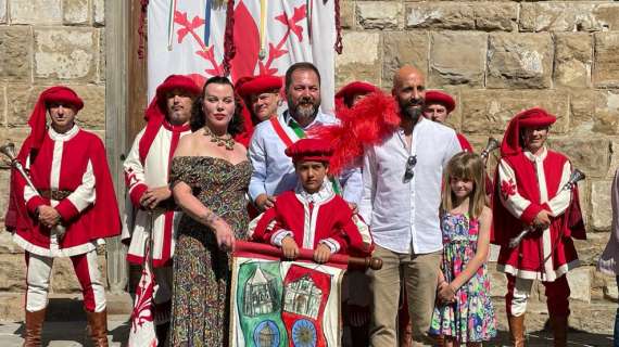 FOTO FV, Borja Magnifico Messere al Calcio Storico