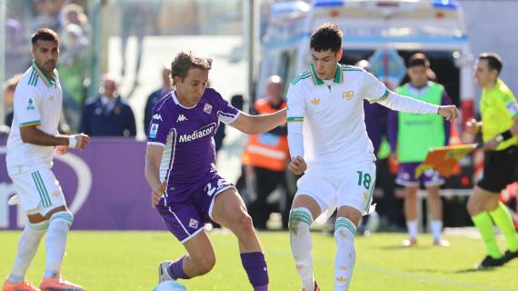 Fiorentina-Roma 1-2, Fazzini esce per infortunio: per lui una distorsione alla caviglia