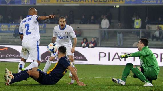 VERONA-INTER, Finisce 0-2, nerazzurri per ora quarti