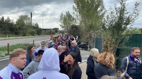 FOTO FV, Code al Viola Park per la seduta a porte aperte